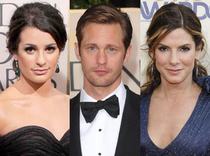 Lea Michele, Sandra Bullock, Alexander Skarsgard Lea Michele, Sandra Bullock, Alexander Skarsgard